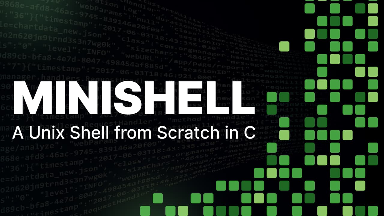 Captura da aplicação Minishell Project